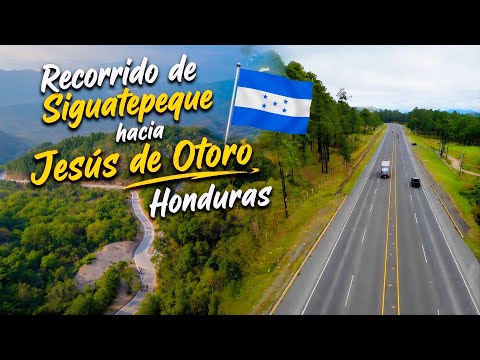 Autopista CA-5 de Siguatepeque hacia JESÚS DE OTORO HONDURAS, ruta entre Montañas 😱🇭🇳