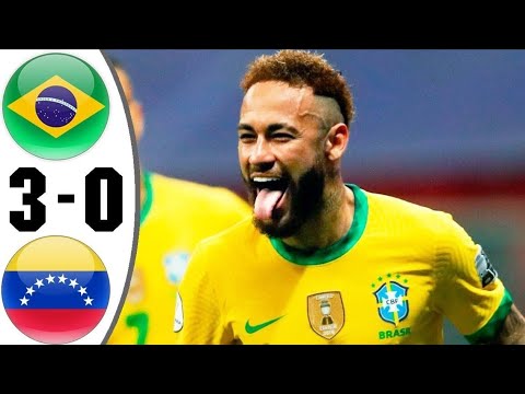 Brazil vs Venezuela All Goals and Extended Highlights Copaamerica 2020 HD