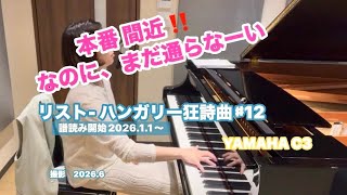Download lagu 〔いざ暗譜〕7月上旬に本番があるのにまだ通らない！？ひぃぃLizst Hungarian Rhapsody ♯12【Stretta攻略法】概要蘭見てね！譜読み開始2026.1.1〜　YAMAHAC3 mp3
