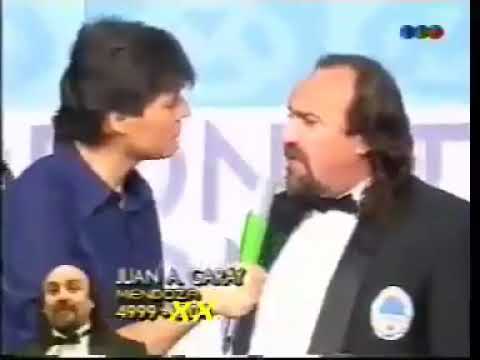 Juan A Garay chiste en showmatch