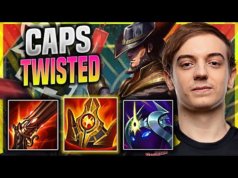 CAPS TRAINING SOME TWISTED FATE SHURELYA'S! - G2 Caps Plays Twisted Fate MID vs Ahri! | Season 11