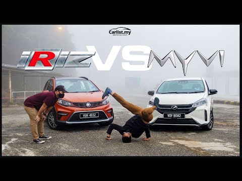 2022 Perodua Myvi D-CVT 🆚 2022 Proton Iriz Active