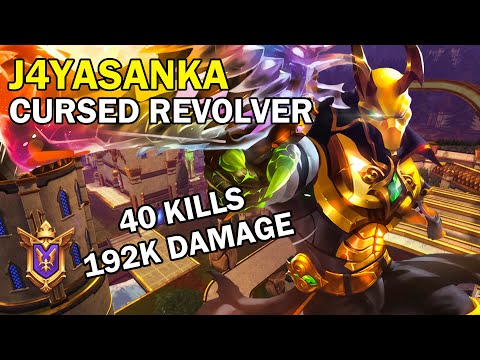 J4YASANKA Androxus 40 KILLS 192K DAMAGE (Grandmaster) CURSED REVOLVER ! Paladins Competitive