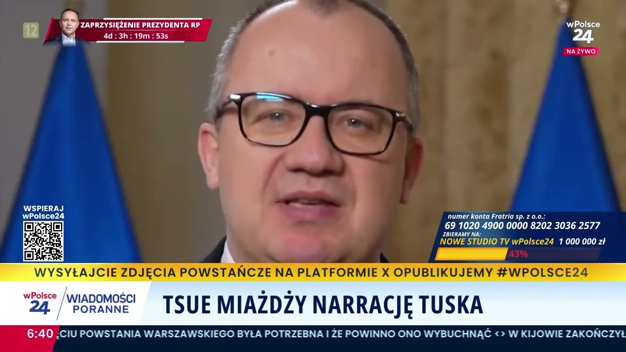 Wiadomości Poranne- najważniejsze informacje z kraju i ze świata