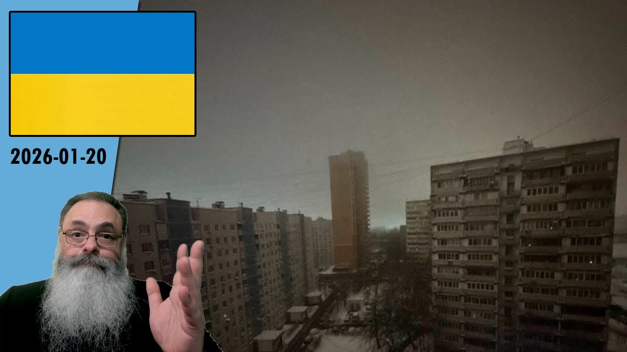 #Ucrânia 2026-01-20: APAGÕES chegam a SUBÚRBIO de MOSCOU e TRUMP continua TENTANDO AJUDAR PUTIN
