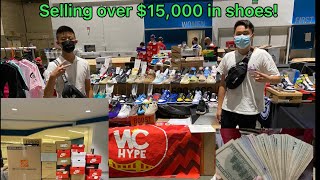 SELLING SHOES AT SNEAKERCON BAY AREA 2021 (Made $2000+)