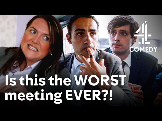 Is This The Worst All-Company Meeting EVER?! | Stath Lets Flats | Channel 4
