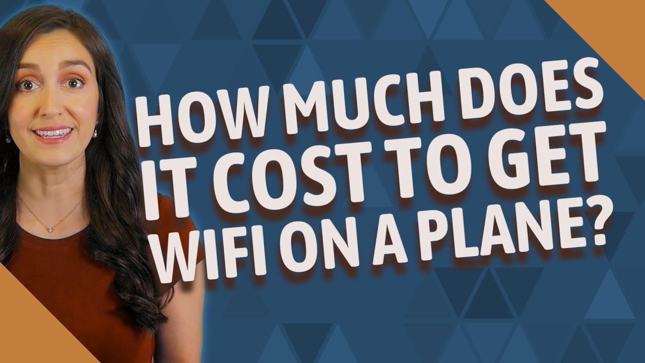 How much does wifi cost on the plane?