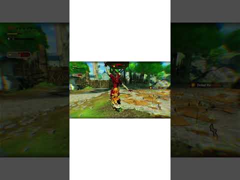 Urbosa is sick with it! Thunder Goddess lol. Hyrule Warriors: Age Of Calamity #shorts