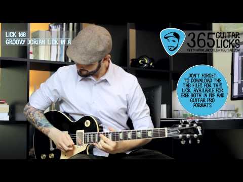 Lick 168/365 - Groovy Dorian Lick in A | 365 Guitar Licks Project
