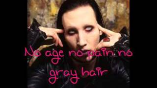 Strange Same Dogma (At Home Mix) - Marilyn Manson [Lyrics Video w/ Pic.]