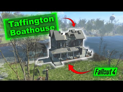 Turning Taffington Boathouse into a Survival Fortress – Fallout 4 Settlement Build