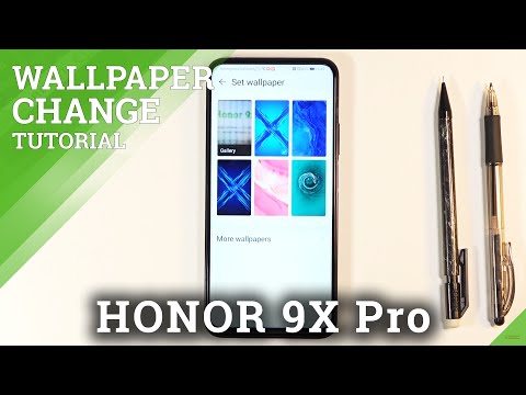 How to Change Wallpaper in HUAWEI Honor 9x Pro – Find Display Options