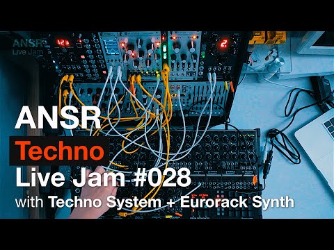 ANSR - Live Jam #028 with EricaSynths Techno System + Eurorack Synth