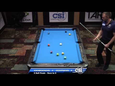 2014 CSI USBTC 9 Ball Final: Shane Van Boening vs Thorsten Hohmann