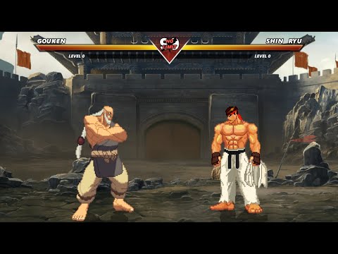 GOUKEN vs SHIN RYU  - The most epic fight ever made !
