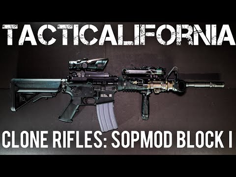 CLONE RIFLES : M4A1 SOPMOD BLOCK I