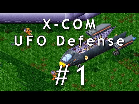 Let's Play X-COM: UFO Defense / UFO: Enemy Unknown #1 - Gameplay German / Deutsch