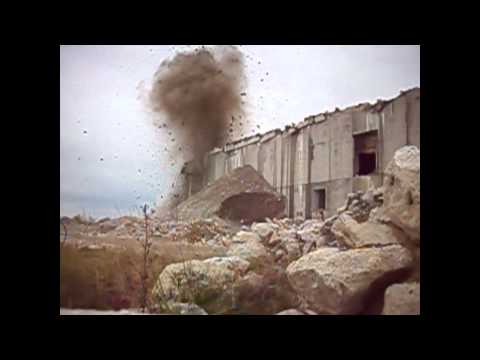 Probesprengung auf dem ehemaligem Gelände KKW Stendal (150kg Sprengstoff)