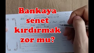 Bankaya Senet Kırdırmak Zor Bir İşlem mi? Şartları Ne