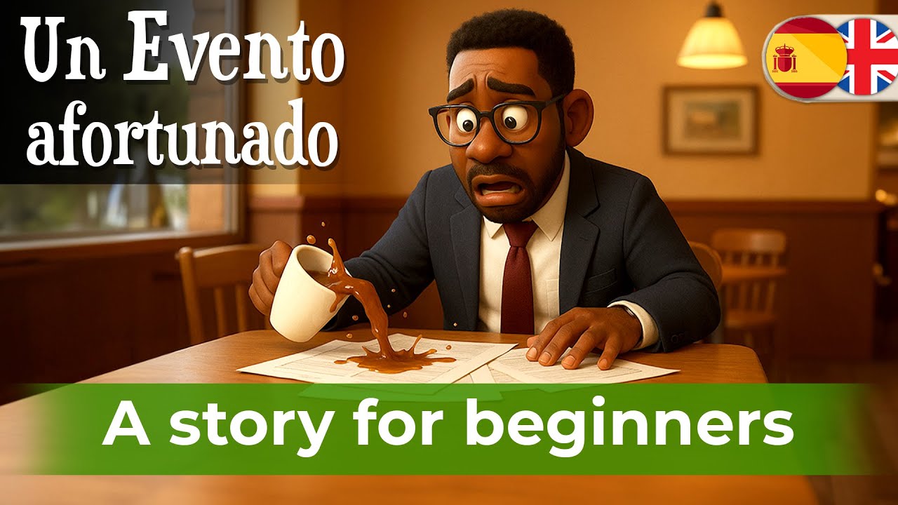 NO BORING LESSONS! Learn Spanish with Funny Story (A1-A2)