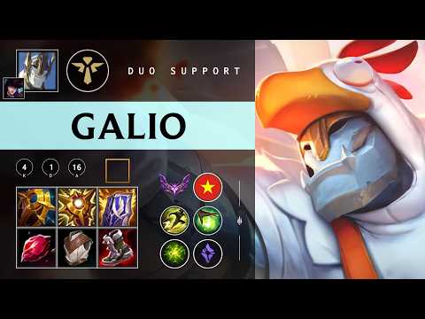 Galio Support vs Thresh - VN Master Patch 26.03