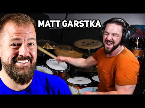 Matt Garstka's drumming is insane - Drum Teacher Reacts