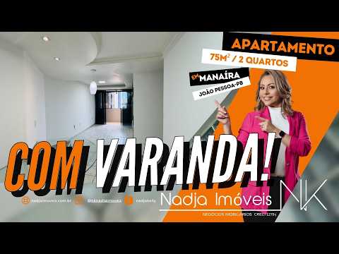 Apartamento de 75m² com  3 quartos à venda em Manaíra - João Pessoa/PB.