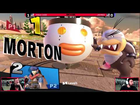 Yoda Cage (Bowser Jr.) vs Jayred (Ike) - Pools  ULTIMATE SINGLES | GX2