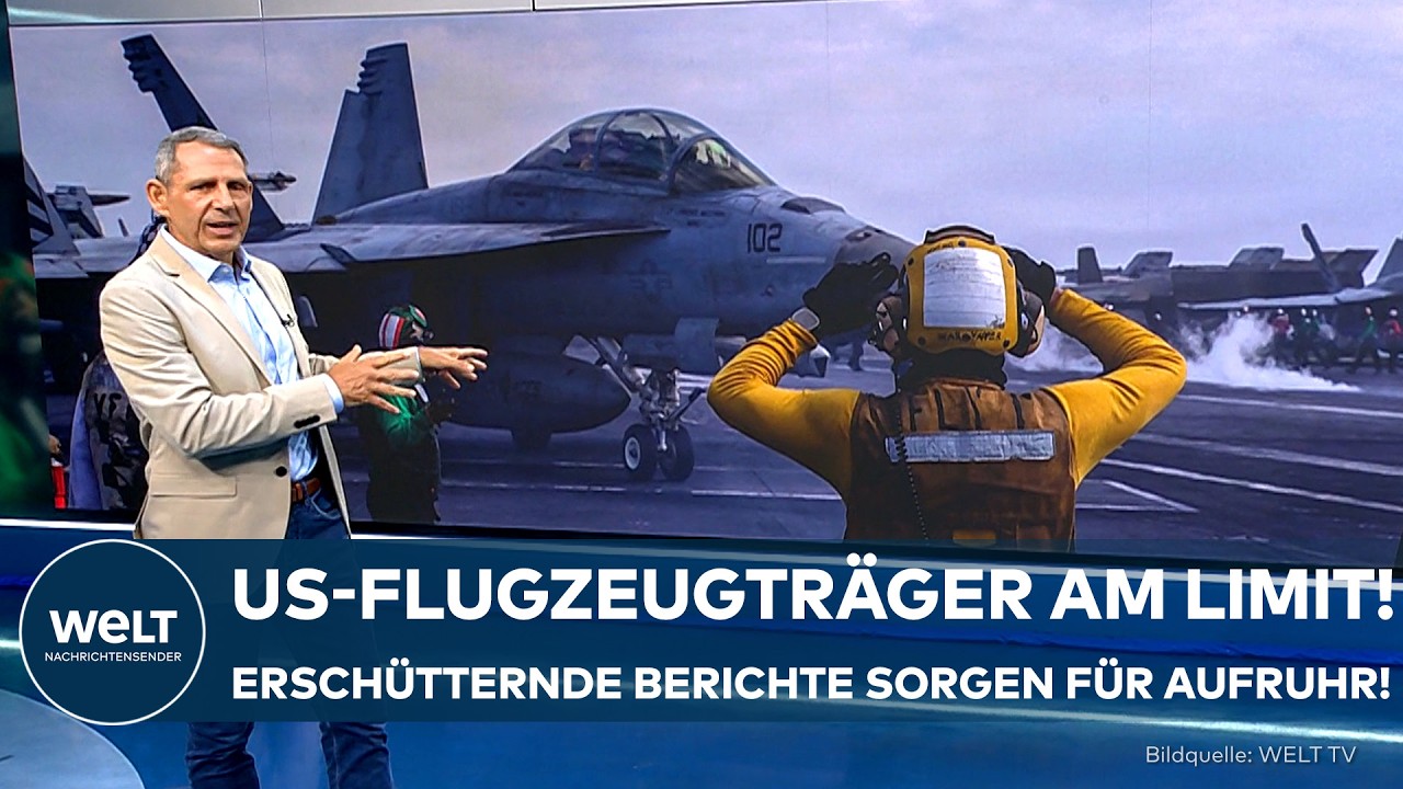 US-NAVY-SKANDAL: Katastrophale Zustände an Bord! Was passiert wirklich auf Trumps Kriegsschiff?