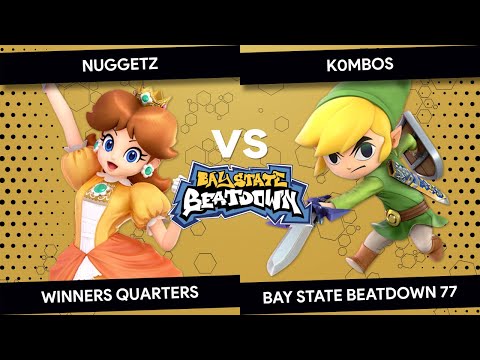 Bay State Beatdown 77 - Nuggetz (Daisy) vs K0mBoS (Toon Link) - Winners Quarters