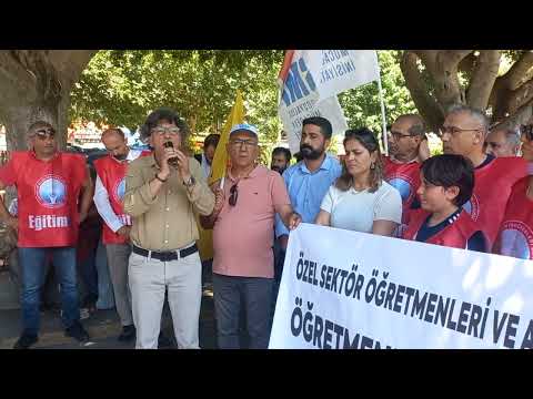 Halil İmrek, Öğretmenlere Yönelik Saldırıları Kınadı Birleşik Mücadelenin Önemine Dikkat Çekti.