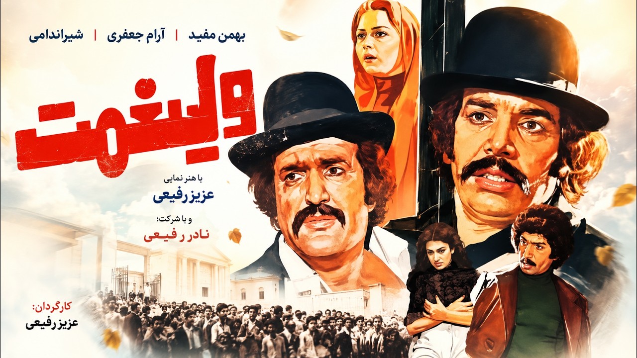 فیلم عاشقانه ولی نعمت   با هنرنمایی بهمن مفید   بدون حذفیات
