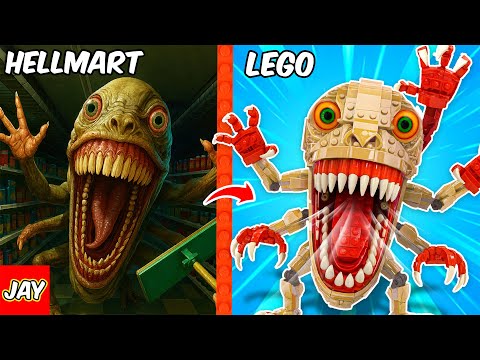 I Build HELLMART Full Game out of LEGO | JAY BRICKS