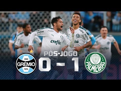 Grêmio 0 x 1 Palmeiras: Verdão larga na frente na decisão da Libertadores;  veja as entrevistas!