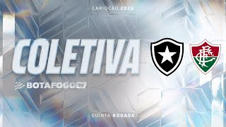 Coletiva pós-jogo com Danilo | Botafogo x Fluminense | Cariocão