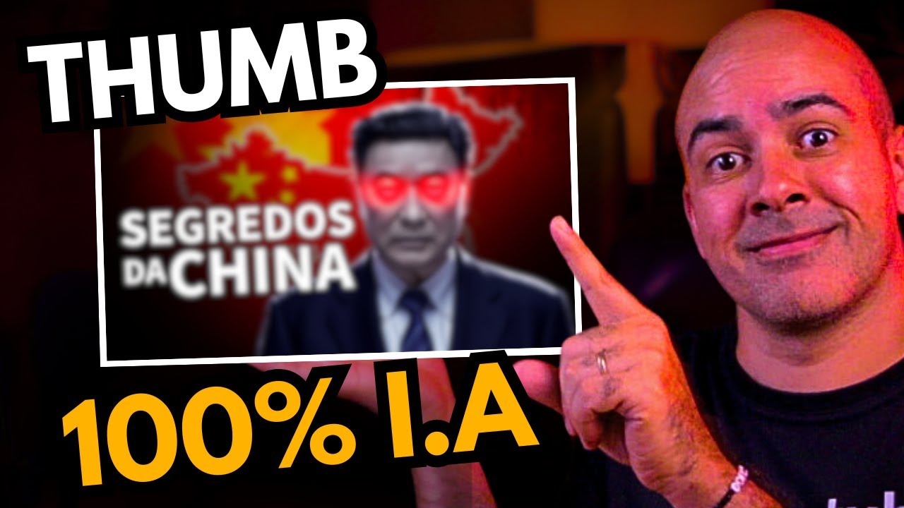 Thumb feita com I.A 100% GRÁTIS - PASSO A PASSO