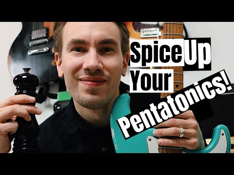 How To SPICE UP The PENTATONIC SCALE (With Chord Tones)
