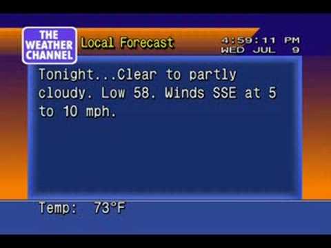WeatherSTAR 4000 Emulator Local Across the 48's