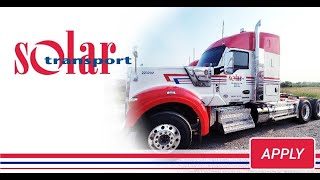 Tom Jones, Solar Transport's President
