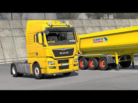 [ETS2] Euro Truck Simulator 2 1.34 - Beyond the Baltic Sea - MAN TGX Euro 6 - Schmitz Cargobull