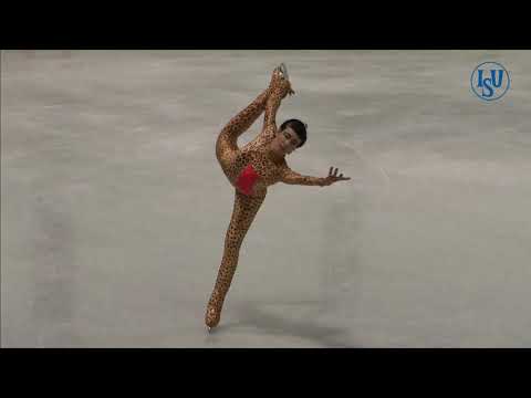 Paola GRAZIA. Oberstdorf 2018. Silver Ladies II - Artistic. 6 place