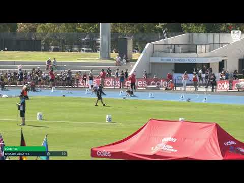 Boys U14 200m Timed Final 3: 2022/23 State Track and Field Championships