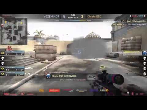 Ar3syK 3-Man Spray Down w/ Reaction - VOX vs Chiefs 05.09.15