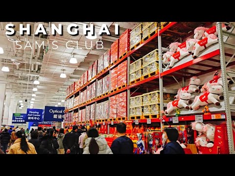 China's Hottest American-style Supermarket! Sam's Club Walk Tour~Shanghai 2026