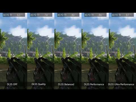 Best DLSS mode for Crysis Remastered (latest Feb 8 patch )