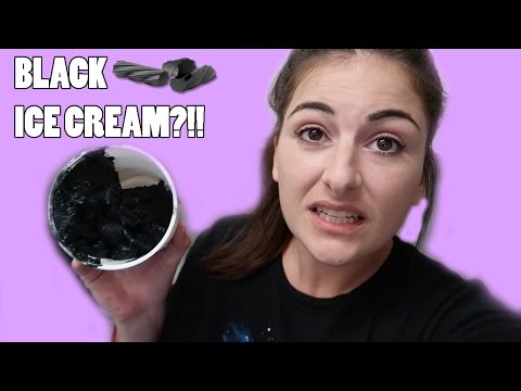 DIY // BLACK ICE CREAM?! || THE IceCreamQueen