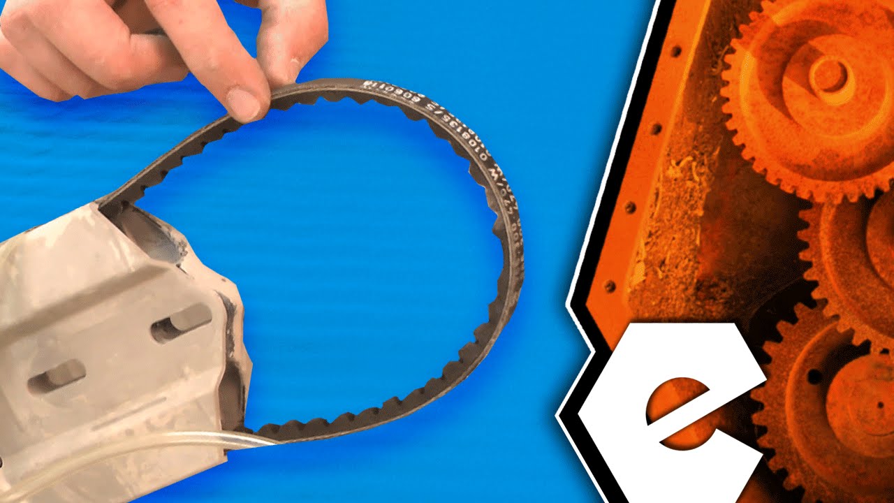 Replacing your Makita Concrete Saw V-belt