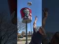 Throwing a KFC Bucket into the GIANT KFC Bucket 😎🍗