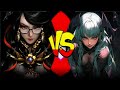 BAYONETTA VS MORRIGAN AENSLAND DEMONIC BADDIES